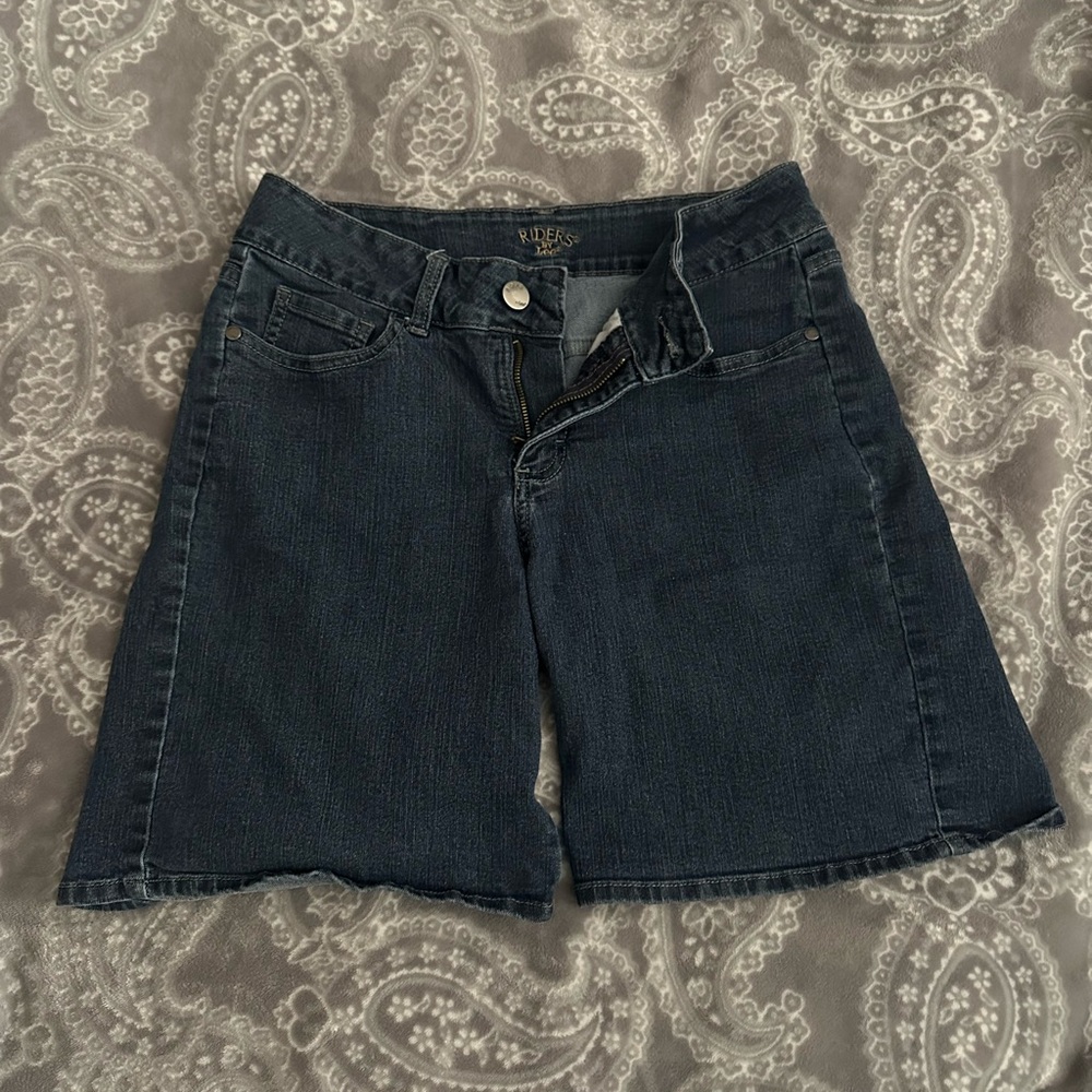 Lee Dark Blue Denim Shorts (vintage)